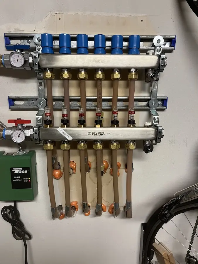 Plumber performing Leak Detection at a residential property in Millbrae